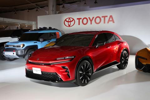 Elektrische Toyota crossover