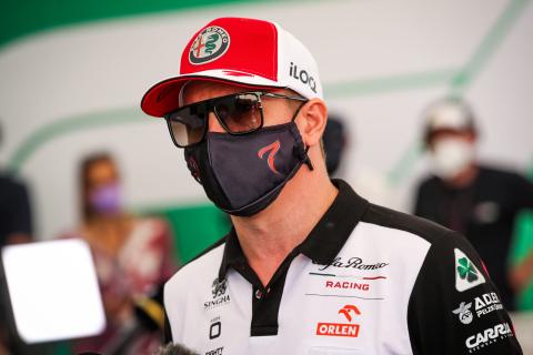 Kimi Räikkonen in Abu Dhabi