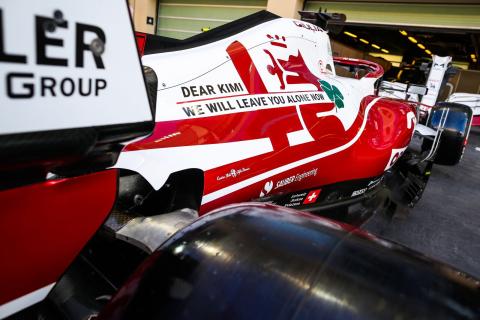 Afscheid Kimi Räikkönen in Abu Dhabi