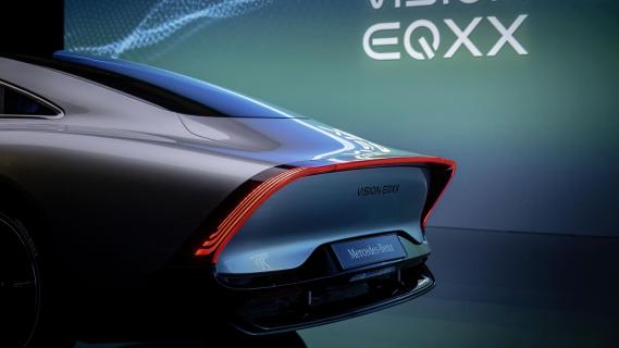 Mercedes Vision EQXX met 1.000 km actieradius