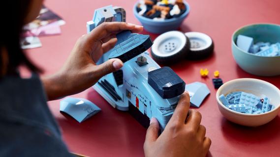 Vespa van Lego bouwen