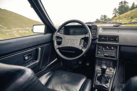 Audi quattro interieur