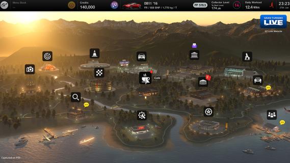 world map Screenshot Gran Turismo 7