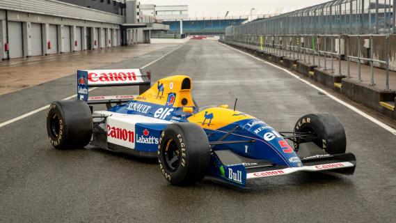 Williams FW14 van Nigel Mansell