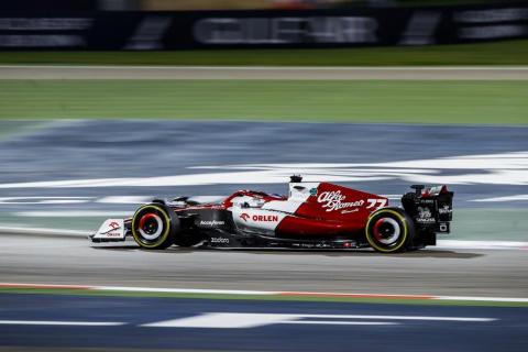1e vrije training van de GP van Saoedi-Arabië 2022 Valtteri Bottas