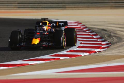 3e vrije training van de GP van Bahrein 2022 Max Verstappen