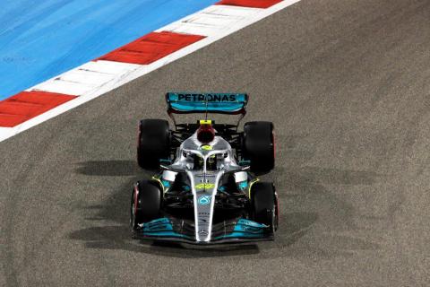Uitslag van de GP van Bahrein 2022 Lewis Hamilton
