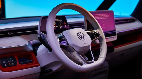Volkswagen ID. Buzz 2022 interieur stuur dashboard