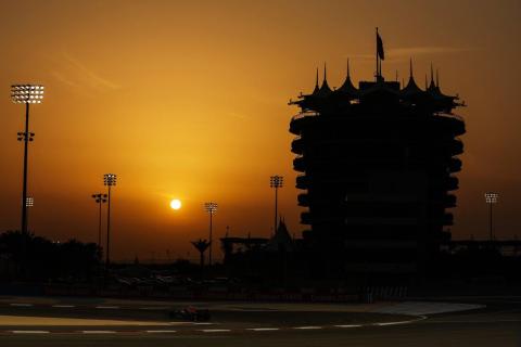 Voorbeschouwing van de GP van Bahrein 2022 zonsondergang