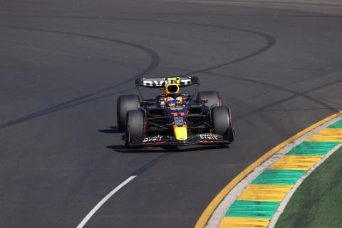 3e vrije training van de GP van Australië 2022 Sergio Pérez