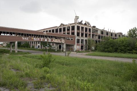 Packard Plant in Detroit