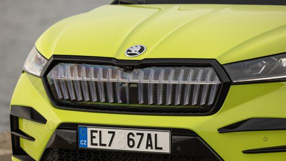 Grille Skoda Enyaq iV RS (2022)