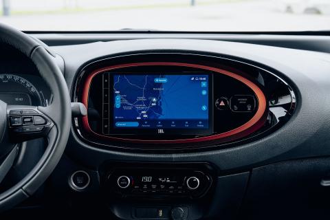 Scherm navigatie Toyota Aygo X (2022)