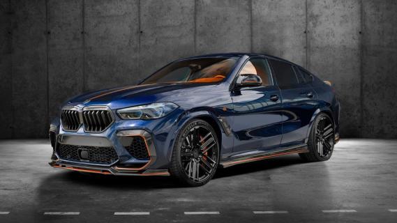 BMW X6 M Notus Evo driekwart voor