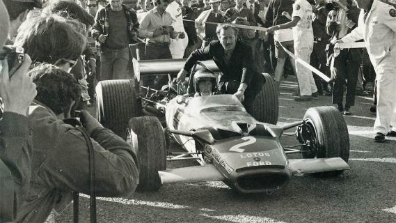 F1 Legends Louwman Museum advertorial 2022: Colin Chapman Zandvoort Lotus F1