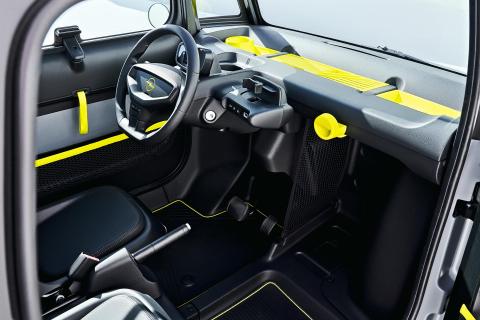 Opel Rocks-E Tekno interieur