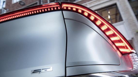 Kia EV6 GT 2022 advertorial achterlicht detail