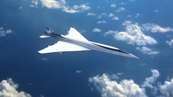 Boom Overture supersonisch vliegtuig