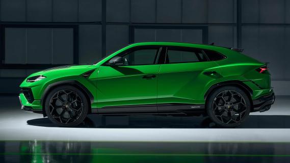 Lamborghini Urus Performante 2022 zijkant