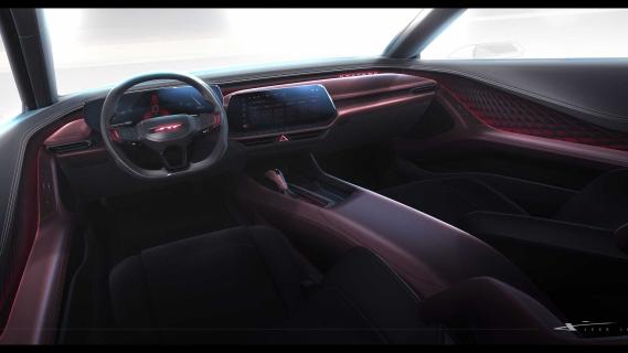 Elektrische Dodge Charger Daytona SRT interieur