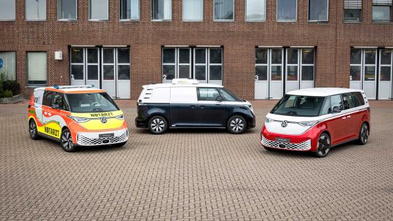 Volkswagen ID. Buzz-toepassingen ambulance koelwagen en vijfzitter