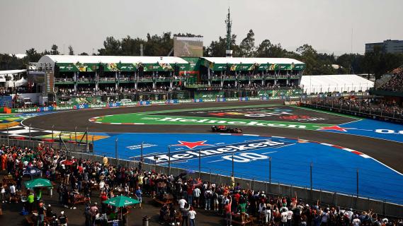 Gp van Mexico 2022 stadiongedeelte