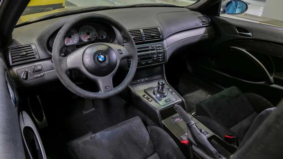 BMW M3 CSL E46-generatie te koop interieur overzicht