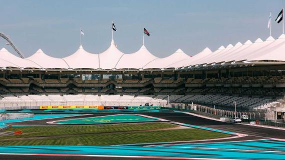 GP van Abu Dhabi 2021 de bocht waar Verstappen Hamilton inhaalde