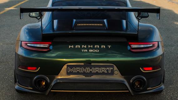 Manhart Porsche 911 GT2 RS achter