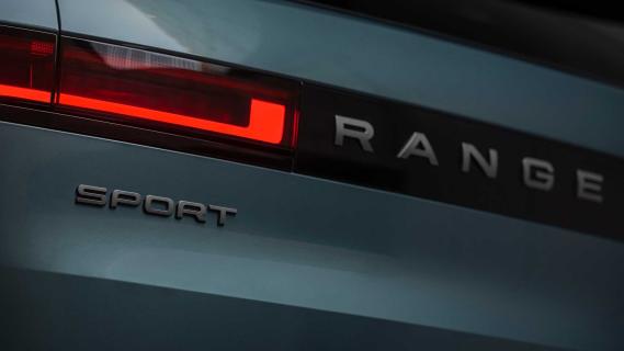 Range Rover Sport D300 SE range rover logo achterlicht badge sport