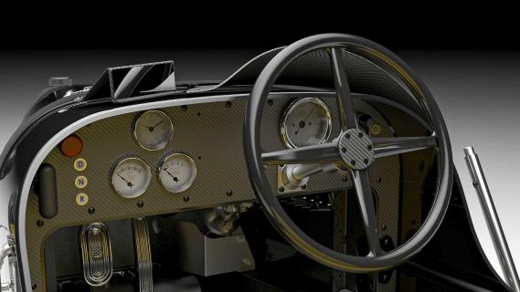 Bugatti Baby ll Carbon Edition interieur