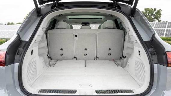 Mercedes EQS SUV 450 4Matic interieur bagageruimte