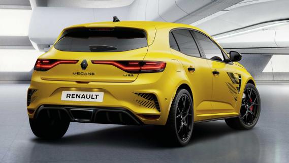 Renault Megane RS Ultime schuin achter