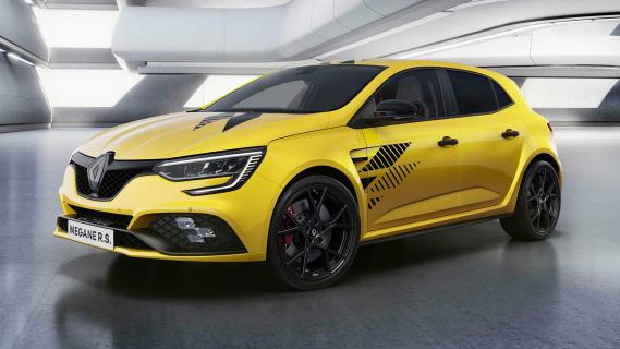 Renault Megane RS Ultime schuin voor