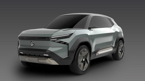 Suzuki evX concept schuin voor