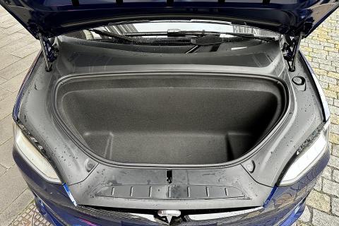 Tesla Model Y Plaid frunk bagageruimte voor