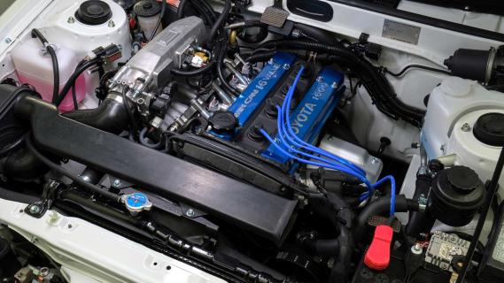 Toyota AE86 restomod waterstof motor
