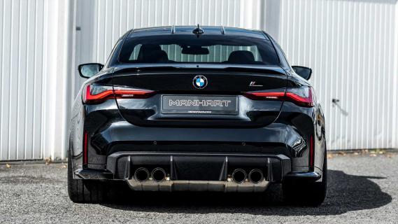 BMW M4 Competition door Manhart achterkant