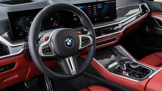BMW X6 M Competition facelift interieur overzicht