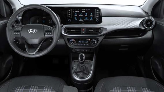 Hyundai i10 facelift 2023 interieur overzicht