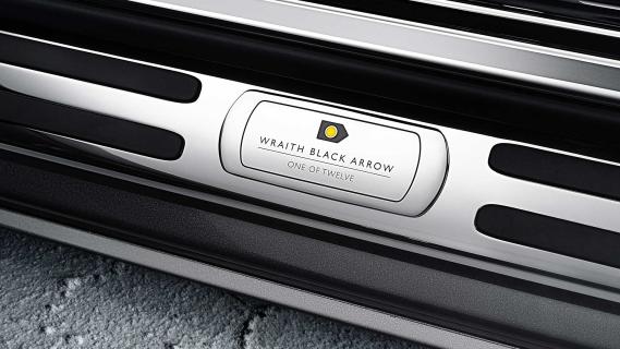 Rolls-Royce Black Badge Wraith Black Arrow interieur deurlijst