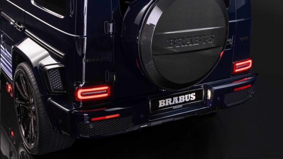 Brabus 900 Deep Blue G-Wagon schuin achter