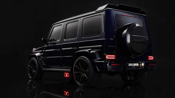 Brabus 900 Deep Blue G-Wagon schuin achter