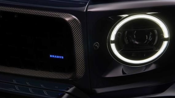 Brabus 900 Deep Blue G-Wagon koplamp