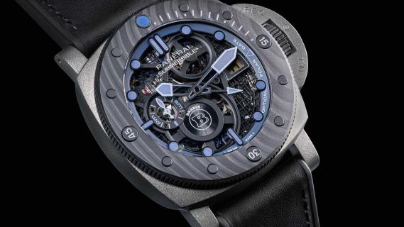 Brabus Panerai horloge Deep Blue