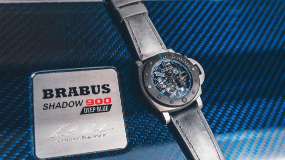 Brabus Panerai horloge Deep Blue