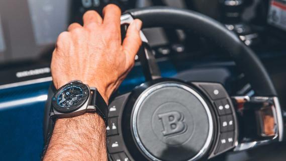 Brabus Panerai horloge Deep Blue