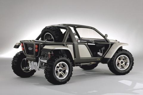 Ford EX (2001) Buggy concept schuin achter