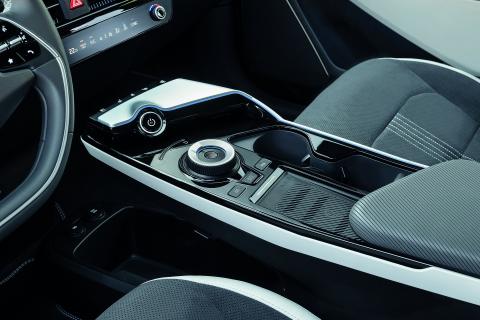 Kia EV6 Plus Advanced AWD (2023) interieur detail middenconsole
