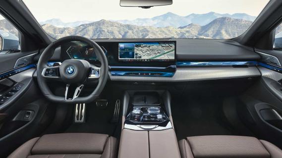 Dashboard nieuwe BMW 5-serie 2023
